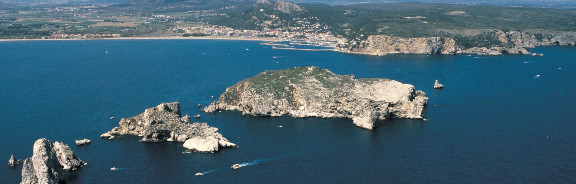Islas Medes frente a L'Estartit, Costa Brava